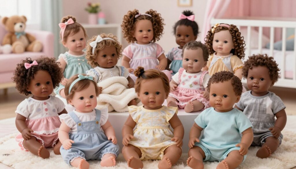 silicone reborn baby dolls under $50 black girl